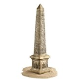 Design Toscano Goldener Obelisk des alten Ägyptens, Statue