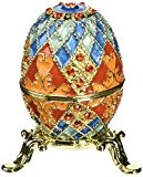 Design Toscano Großherzogin-Sammlung, Emailliertes Ei im Faberge-Stil: Georgievna