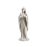 Design Toscano Heilige Jungfrau Maria, Statue aus Marmor-Kunstharz