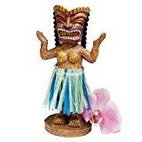 Design Toscano HF676088 Göttin des Polynesischen Festes Tanzende Tiki Statue