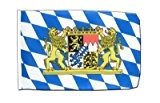 Deutschland Bayern Löwe Flagge, bayerische Fahne 30 x 45 cm, MaxFlags®