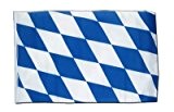 Deutschland Bayern ohne Wappen Flagge, bayerische Fahne 30 x 45 cm, MaxFlags®