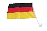 Deutschland Fahne 30x45 cm, 2er Set