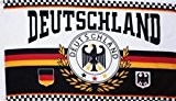Deutschland - Germany Fahne Flagge / Motiv Adler 150 x 90