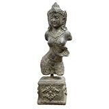 Devi Dewi Göttin Statue Figur Skulptur Sita Torso Büste Hindu Lavasand Guss 59cm