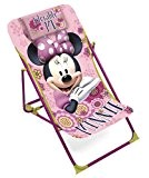 Disney Minnie Mouse Liegestuhl Gartenstuhl Liege rosa