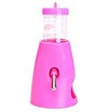 Dispenser - SODIAL(R) Hamster Maeusen Wasserflasche Nipple Inhaber Dispenser mit Base Huette fuer Nagerkaefige