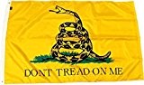 Don'T Tread On Me Tea Party Double Sided 2 Ply Flag Banner 2X3 2Ftx3Ft by Flag