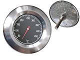 Dr. Richter Grillthermometer mit Rosette - Thermometer - 50 bis 450 °C - Grill