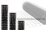 Drahtzaun, Drahtgitter Zaun, schwarz beschichtet, Maschenweite 75 mm x 100 mm, Höhe 150 cm, Länge 25 m