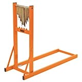 Draper Log stehen für Kettensäge, Holz, orange, 112.1 x 40.6 x 5.5 cm,32273