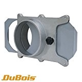 DuBois r70135 4-Zoll Aluminium Blast Tor für Vakuum/Staub Collector