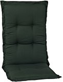 Dunkelgrüne hochwertige Polsterauflage Kissen passgenau für Kettler Basic Stühle