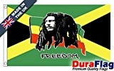 DuraFlag® Bob Marley (Jamaika) Super Qualität Flagge