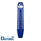 Duraol® Pool Thermometer in blau mit Schöpfbecher in großer Ausführung