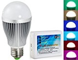 E27 6W 85-265V 500LM RGB LED Glühbirne Kit Unterstützt WiFi (weiß)