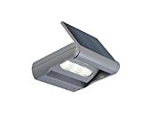 Eco Light Solar-Außenleuchte Mini LedSpot einflammig, dimmbar und drehbar, IP44 6144 S-1-SL SI