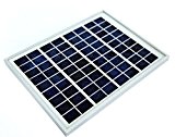 ECO-WORTHY 5 Watt 12 Volt Polykristallin Solarpanel Solar Photovoltaik 12 Volt Solarzelle