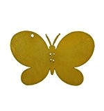 Edelrost Osterschmuck Butterfly - 8 cm hoch - Schmetterling mit runden Flügeln