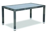 Eigbrecht 140106 Robusta Abdeckhaube Schutzhülle für Tischplatten rechteckig grau 180x100cm