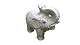 Elefant aus Basaltstein, Tierfigur aus Basalt