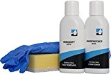 Emergo Innosoft B570 / Innoprotect B580 100ml Kit - Non abrasive stainless steel rust and stain remover cleaner plus protector ...