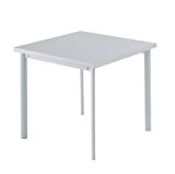 Emu 303052000 Star Tisch 305, 70 x 70 cm, pulverbeschichteter Stahl, aluminium