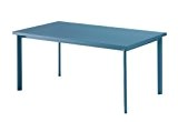 Emu 303076100 Star Tisch 307, 90 x 160 cm, pulverbeschichteter Stahl, petrolblau