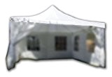 Ersatzdach für Partyzelt Pavillon Zelt Festzelt 4 x 4M weiß