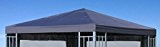 Ersatzdach zu Aluoptik Pavillon 3x3m Anthrazit