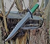 erstklassiges Survival-Outdoor-Jagd-Camping-Sammler-Messer (in Rambo I Optik) von bester Qualität