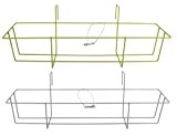 Esschert Design Balkonkastenhalter, Blumenkastenhalter, sortiert, 1 Stück, ca. 60 cm x 24 cm x 20 cm