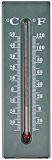 Esschert Design Thermometer Schlüsselversteck aus PP, Glas und Kerosin, 5,2 x 2,8 x 16,2 cm