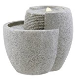 esteras® Brunnen Comallo 40 cm granitgrau