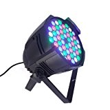 Eyourlife Bühnenbeleuchtung Discolicht Par64 LED 162W Lichteffekt DMX512 RGBW Stage Light 54x3W -EU Stecker
