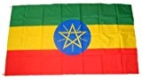 Fahne / Flagge Äthiopien mit Wappen NEU 90 x 150 cm