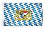 Fahne Flagge Deutschland Bayern mit Löwe 30 x45 cm