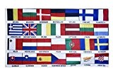 Fahne / Flagge Europäische Union EU 28 Staaten + gratis Sticker, Flaggenfritze®