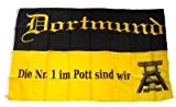Fahne / Flagge Fußball Dortmund NEU 90 x 150 cm Flaggen