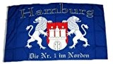 Fahne / Flagge Fußball Hamburg NEU 90 x 150 cm Flaggen