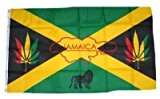 Fahne / Flagge Jamaika Hanf NEU 90 x 150 cm Flaggen