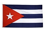 Fahne / Flagge Kuba + gratis Sticker, Flaggenfritze®