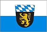 Fahne Flagge Oberbayern Grösse 1,50x0,90m - FRIP -Versand®