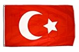 Fahne / Flagge Osmanisches Reich + gratis Sticker, Flaggenfritze®