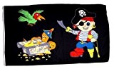 Fahne / Flagge Pirat Party Kinderpirat NEU 90 x 150 cm