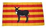 Fahne / Flagge Spanien Katalonien Esel NEU 90 x 150 cm