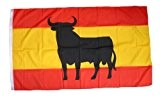 Fahne / Flagge Spanien - Osborne Stier NEU 90 x 150 cm
