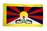 Fahne / Flagge Tibet + gratis Sticker, Flaggenfritze®