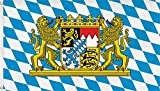 Fahne mit Messingösen 90 x 150, 150 x 250 oder 300 x 500 cm wählbar Farbe Bayern Größe 90 x ...