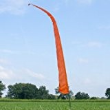 Fahnen - Bali Fahne - UV-beständig und wetterfest - Abmessung: 500x55cm (Orange)